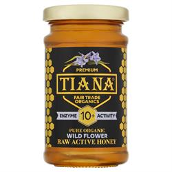 Tiana TIANA Fairtrade Organics Raw Active Wildflower Honey 10+ 250g