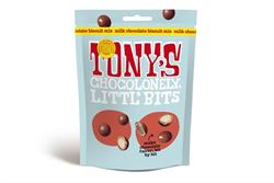 Tonys Chocolonely Little Bits Milk Choc Biscuit 100g