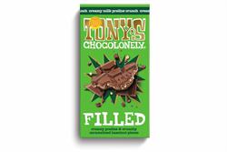 Tonys Chocolonely Tony's Filled Praline Bar 127g