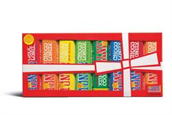 Tonys Chocolonely Tony's Chocolonely Rainbow 8x Bar Pack 385g
