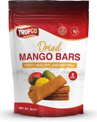 Tropgo Foods Tropgo Dried Mango Bars 8 Bars 80g