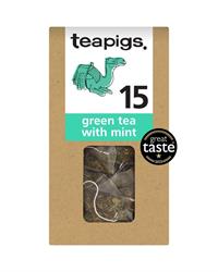 Teapigs green tea with mint 15 tea temples