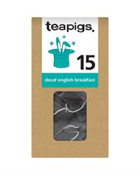 Teapigs Decaf English Breakfast tea 15 temples
