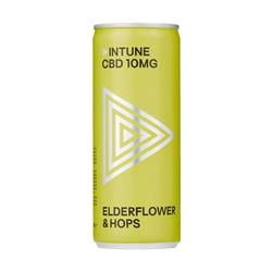 Intune Intune Elderflower & Hops 10mg Natural CBD Drink 250ml