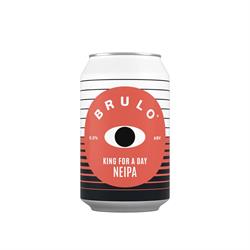 BRULO BRULO King For A Day NEIPA Alcohol Free Beer 0.5% ABV