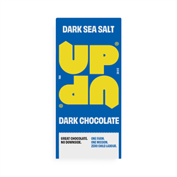 Up Up UPUP Dark Sea Salt Dark Chocolate 70g