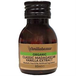 Vanilla Bazaar Vanillabazaar Organic Classic Madagascan Vanilla Extract 60ml