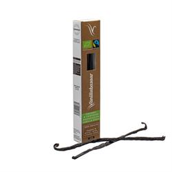 Vanilla Bazaar Vanillabazaar Organic and Fairtrade Madagascan Vanilla Pods 2 Pods