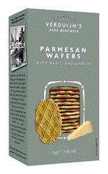 Verduijns Verduijn's Parmesan Wafers with Basil & Garlic 75g