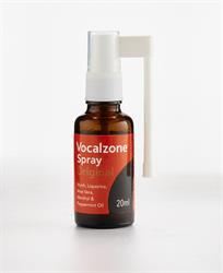 Vocalzone Vocalzone Spray for hard working voices. 20ml