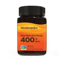 Wedderspoon Wedderspoon MGO 400 Raw Manuka Honey 500g