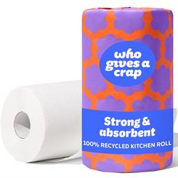 Who Gives A Crap 100% Recycled Kitchen Roll - 120 Sheets