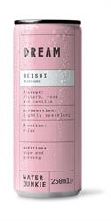 WaterJunkie DREAM Reishi Mushroom Drink Rhubard Rose & Vanilla 250ml