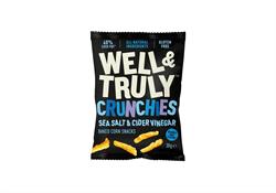 Well and Truly Sea Salt & Cider Vinegar Crunchies Snack 30g