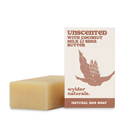 Wylder Naturals 120g Unscented with Coconut Milk & Shea Butter Natural Soap