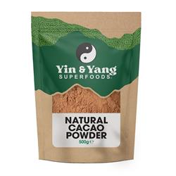 Yin and Yang Superfoods Yin & Yang Superfoods Natural Cacao Powder 500g