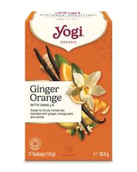 Yogi Tea YOGI Organic Ginger Orange 17bags