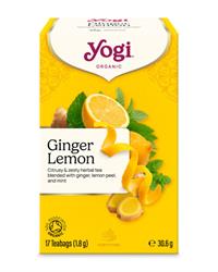 Yogi Tea Organic Green Tea Ginger Lemon 17 Bag