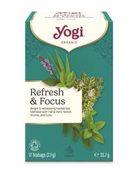 Yogi Tea YOGI Organic Refresh & Focus 17bags