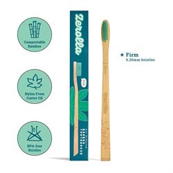 Zerolla Zerolla Eco Bamboo Toothbrush & Biobased Bristles Firm