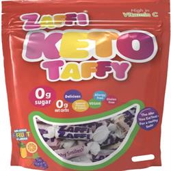 Zolli Pops Mixed Fruit Zaffi Keto Taffy with Vitamin C. 85g