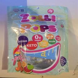 Zolli Pops Sugar Free Tropical Fruit Lollipops 150g