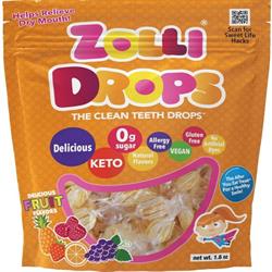 Zolli Pops Sugar Free Fruit Drops Pouch 45g