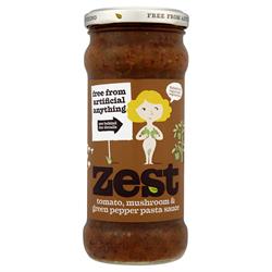 Zest Tomato Mushroom & Green Pepper Pasta Sauce 340g