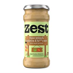 Zest Vegan Spinach Mushroom & Ricotta Pasta Sauce 340g