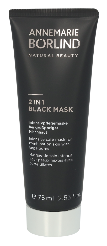 Annemarie Borlind 2 In 1 Black Mask 75 ml