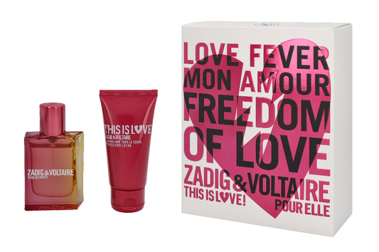 Zadig & Voltaire This Is Love! For Her Giftset 80 ml