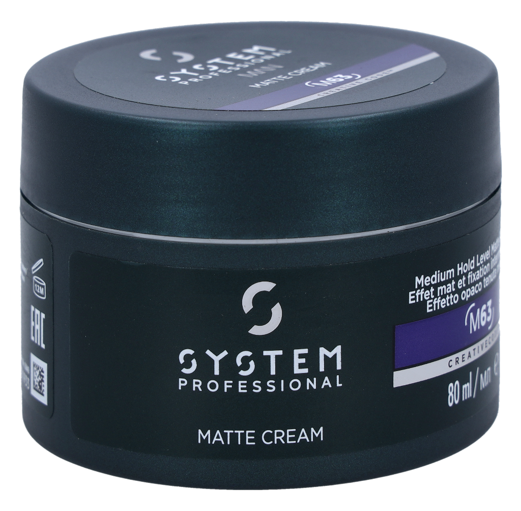 Wella System P. - Man Matte Cream M63 80 ml