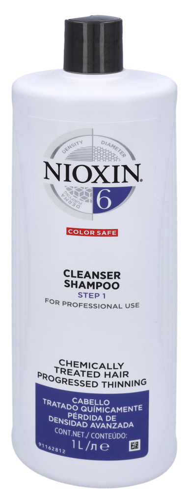 Nioxin System 6 Cleanser Shampoo 1000 ml