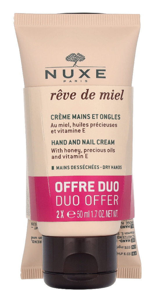 Nuxe Reve De Miel Hand And Nail Cream Duo Set 100 ml