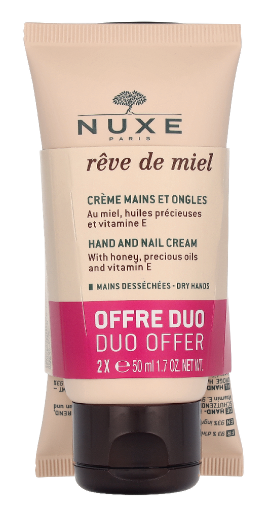 Nuxe Reve De Miel Hand And Nail Cream Duo Set 100 ml