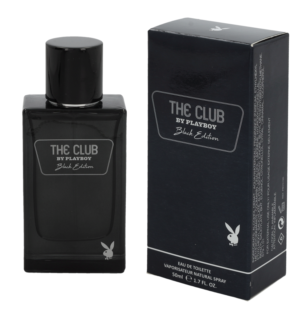 Playboy The Club Black Men Edt Spray 50 ml