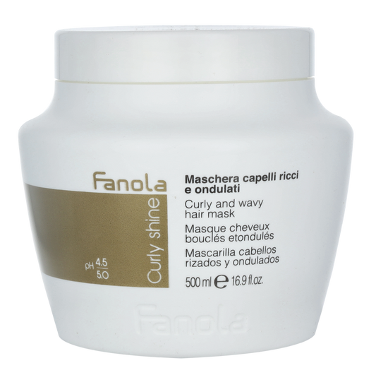 Fanola Curly Shine And Wavy Hair Mask 500 ml