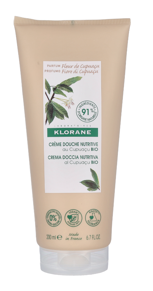 Klorane Shower Cream With Organic Cupuacu Flower 200 ml