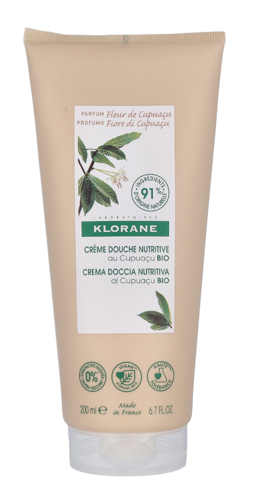 Klorane Shower Cream With Organic Cupuacu Flower 200 ml