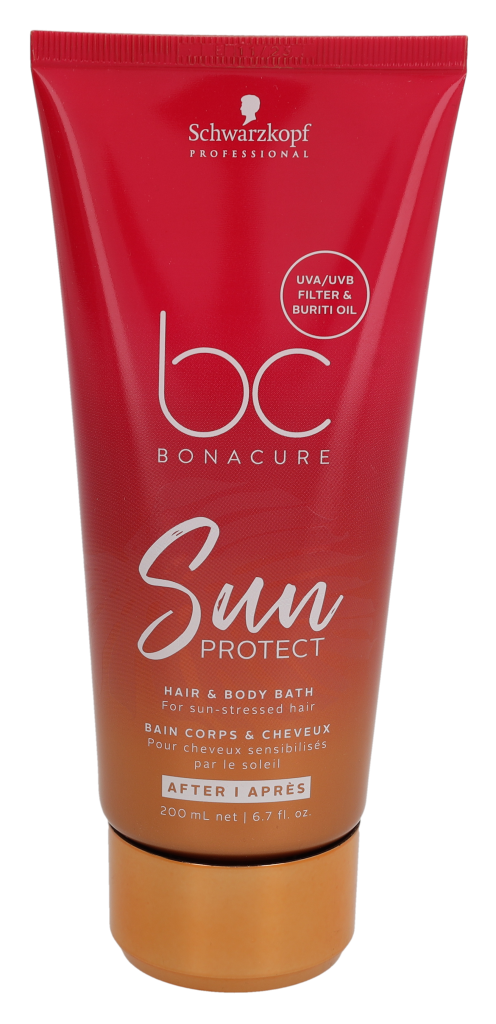 Schwarzkopf Bonacure Sun Protect Hair & Body Bath 200 ml