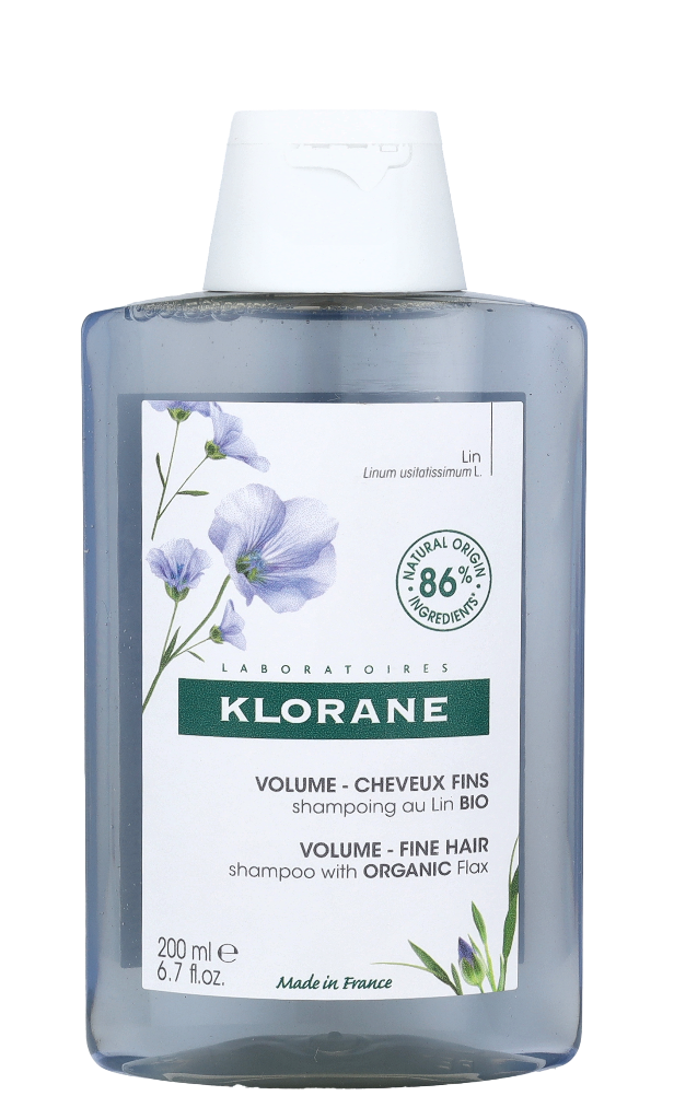 Klorane Volume Shampoo With Organic Flax 200 ml