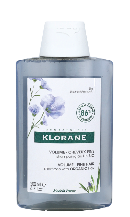 Klorane Volume Shampoo With Organic Flax 200 ml