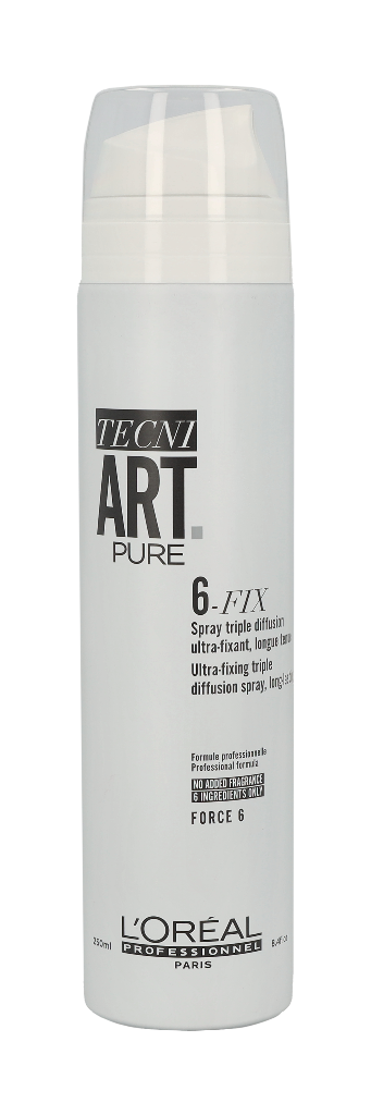 L'Oreal Tecni.Art Pure 6-Fix Hair Spray 250 ml