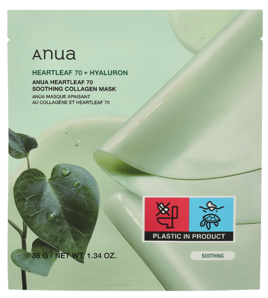 Anua Heartleaf 70 Soothing Collagen Mask 38 g