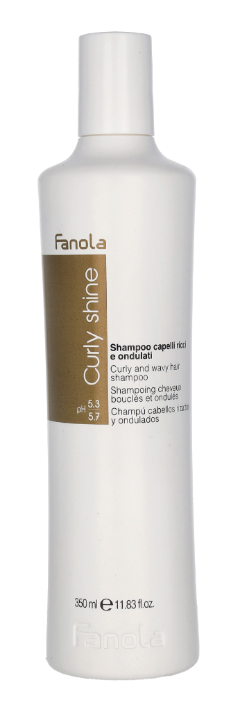 Fanola Curly Shine And Wavy Hair Shampoo 350 ml