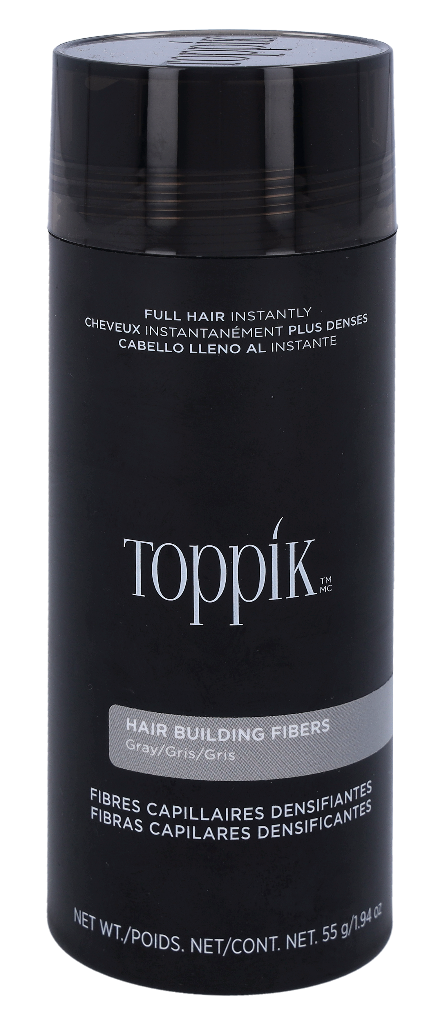 Toppik Hair Building Fibers - Grey 55 g