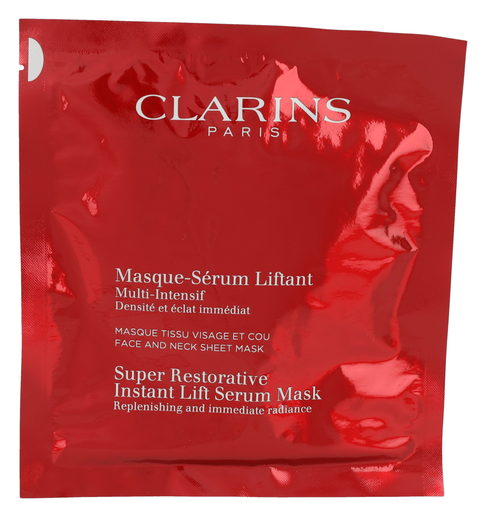 Clarins Super Restorative Instant Lift Serum Mask 5 piece