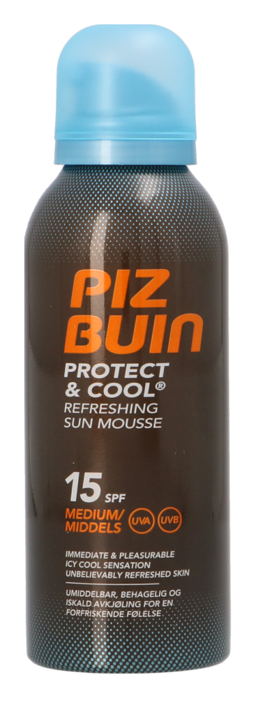 Piz Buin Protect & Cool - Refres. Sun Mousse SPF15 150 ml