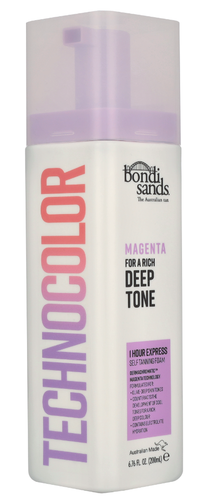 Bondi Sands Technocolour Magenta Self Tanning Foam 200 ml