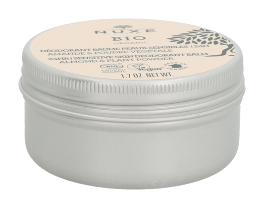 Nuxe Bio Organic 24H Sensitive Skin Deodorant Balm 50 g